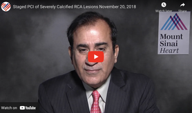Staged PCI of Severely Calcified RCA Lesions